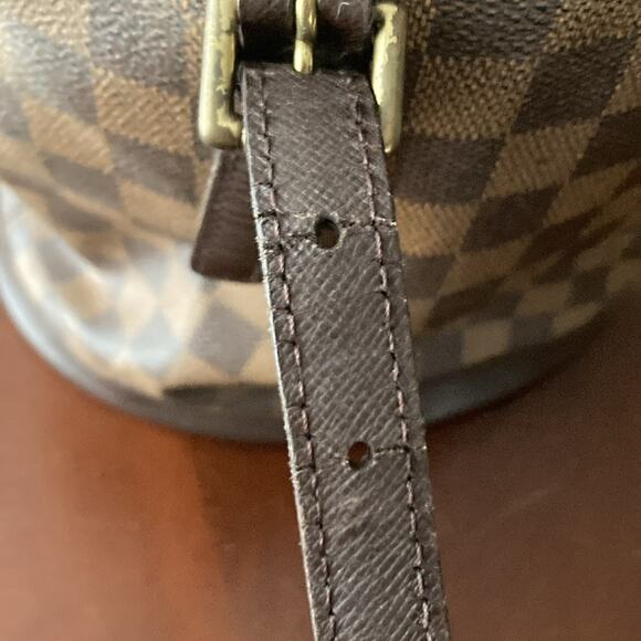 Louis Vuitton Marais Bucket Bag PM Damier Ebene Monogram Canvas Brown - Picture 14 of 16